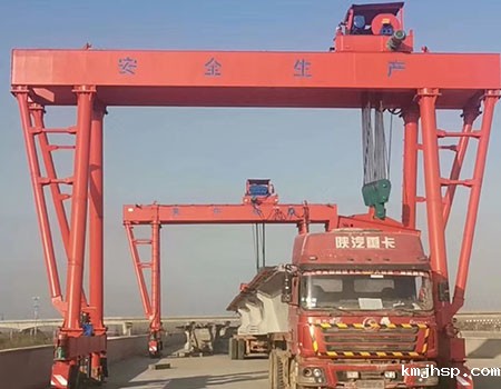 湖州轮胎式提梁机